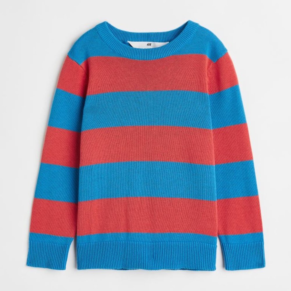 H&M Jacquard-knit Cotton Sweater / NWT / 2T